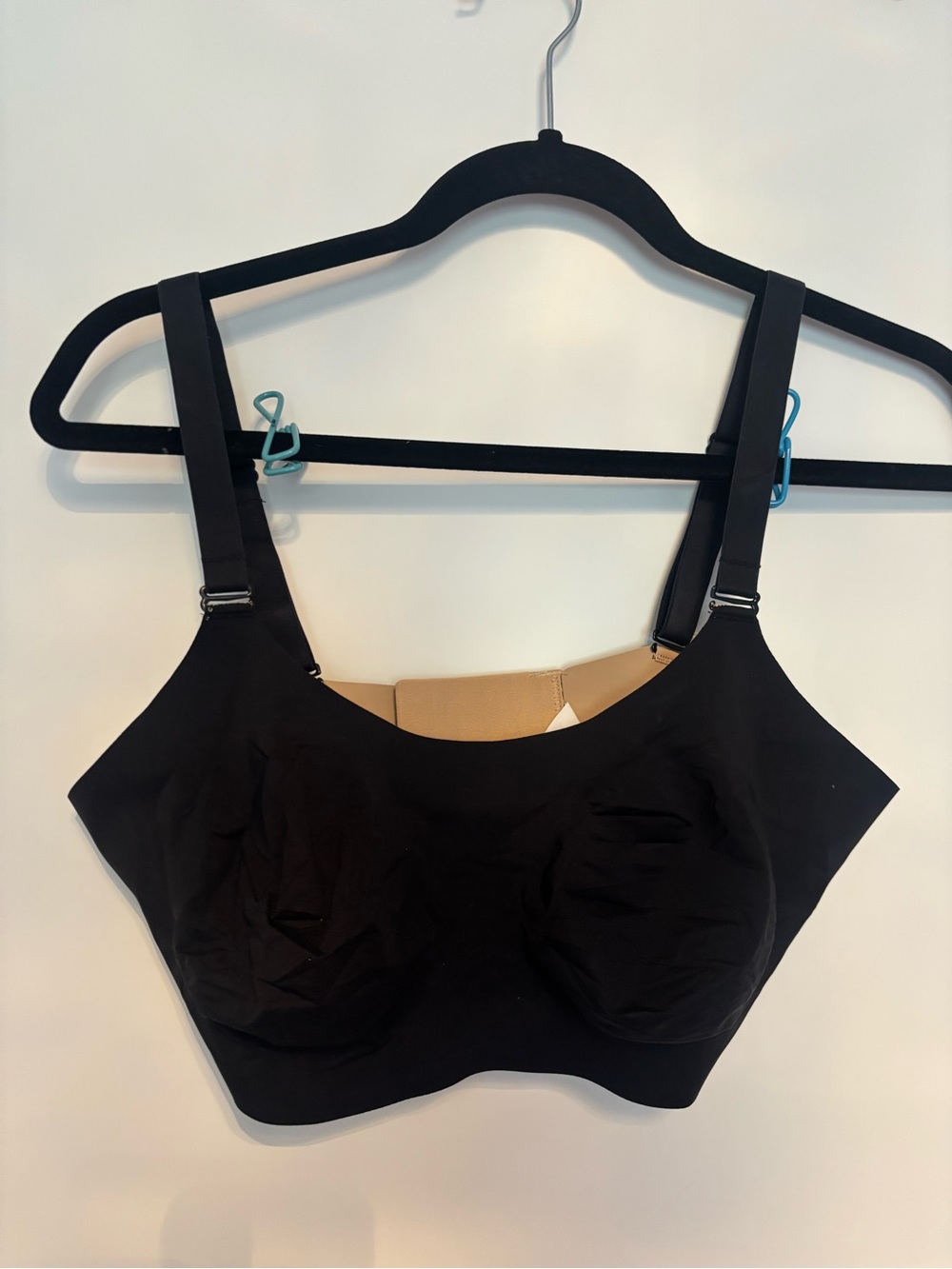 knix Black Seamless Support Bralette